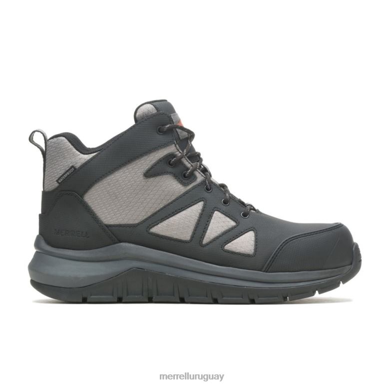 fullbench speed mid impermeable cf (j005025) zapatos 44824689 negro/carbón hombres Merrell