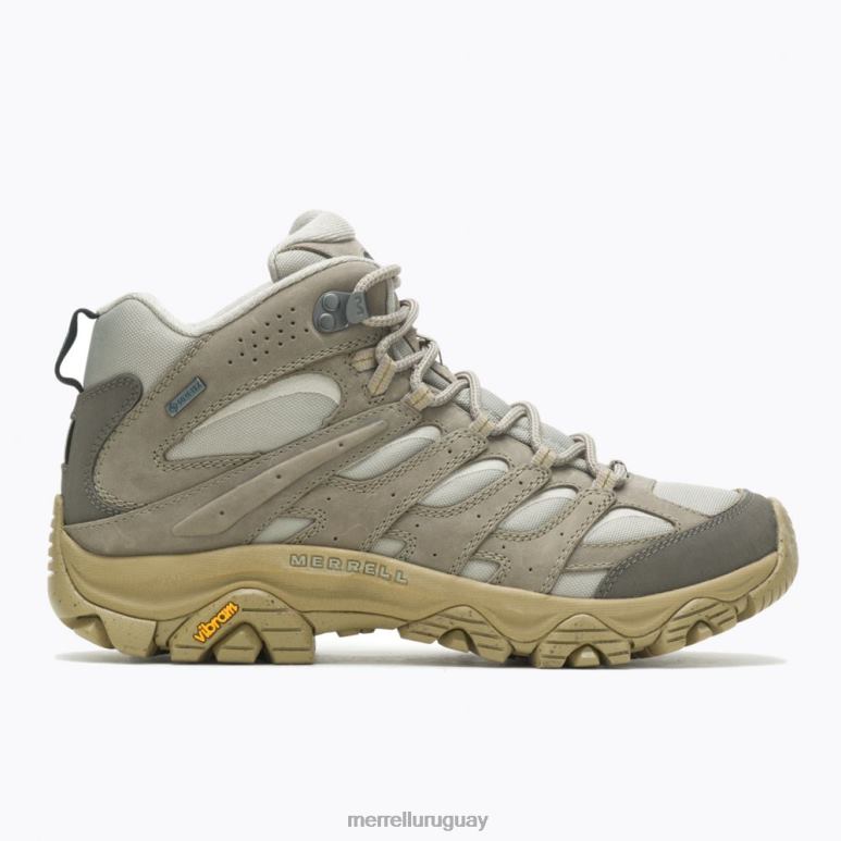 moab 3 liso medio gore-tex x huckberry ancho ancho (j500305w) zapatos 44824690 aluminio hombres Merrell