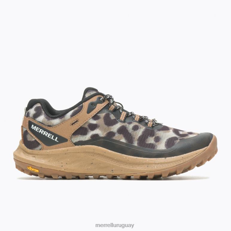 antora 3 leopardo (j067552) zapatos 448241041 leopardo sepia mujer Merrell