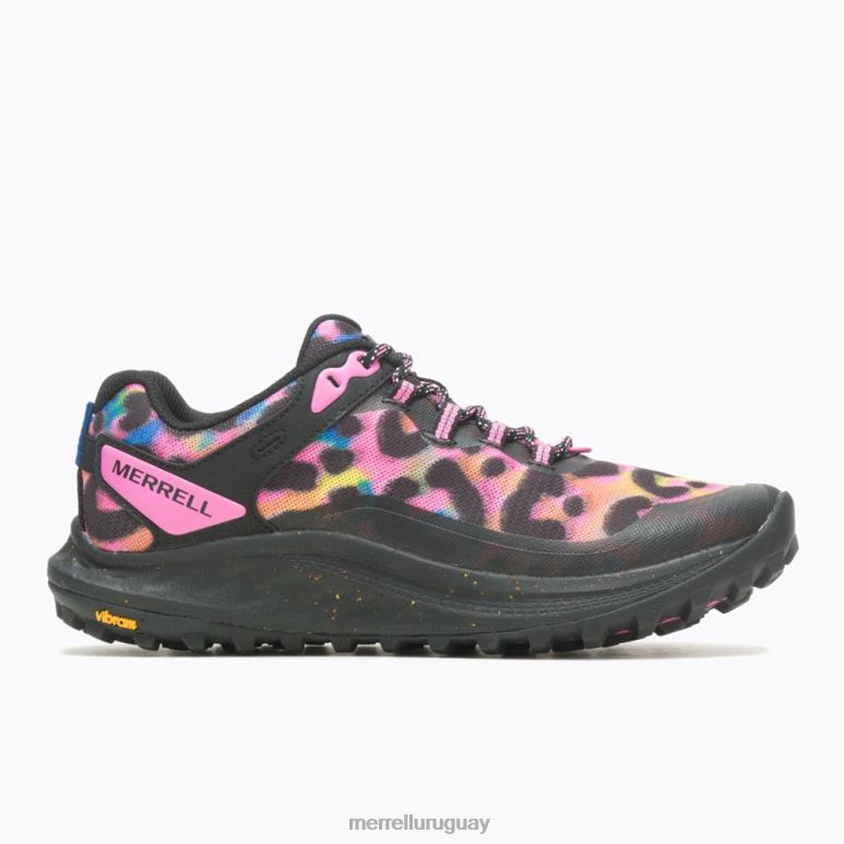 antora 3 leopardo (j067554) zapatos 448241040 leopardo arcoiris mujer Merrell